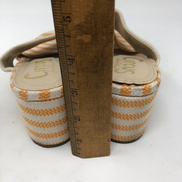 Circus By Sam Edelman Stevie Orange Block Heel 8 - Picture 7 of 9